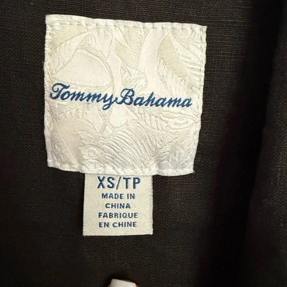 Tommy Bahama Two Palms Raw-Edge Linen Jacket - Picture 6 of 7